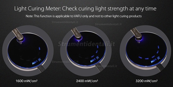 VRN VAFU 2500mw Blu LED Lampada Fotopolimerizzante senza fili 110V-240V